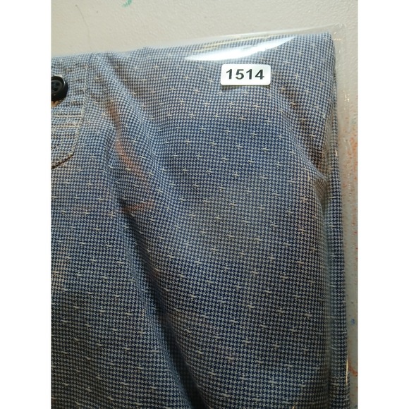 Wallin & Bros Mens Blue White Micro Pattern Cotton Button Down Shirt Large - Picture 10 of 10